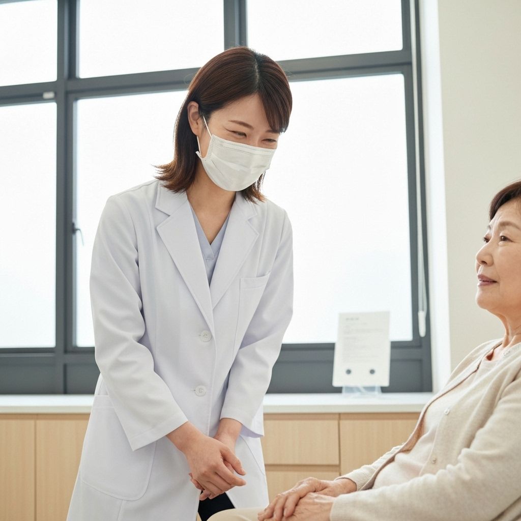 Doctor profesional atendiendo paciente